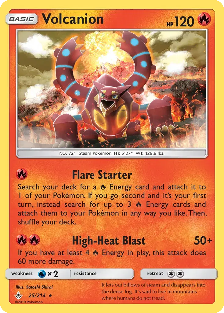 Volcanion Unbroken Bonds 25