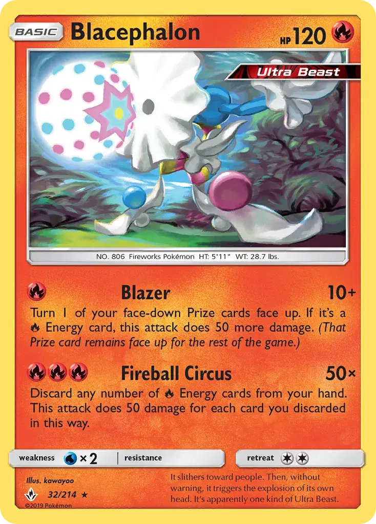 Blacephalon Unbroken Bonds 32