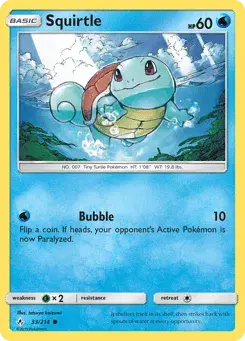 Squirtle Unbroken Bonds