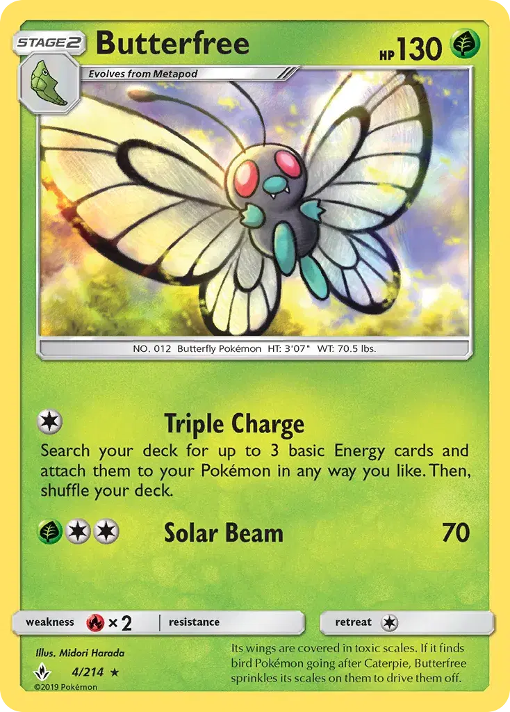 Butterfree Unbroken Bonds 4
