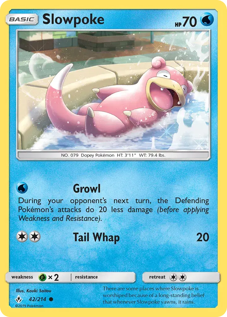 Slowpoke Unbroken Bonds 42