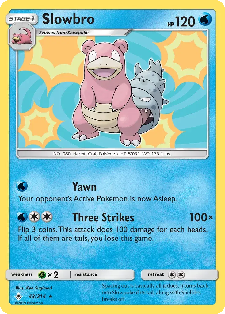Slowbro Unbroken Bonds 43