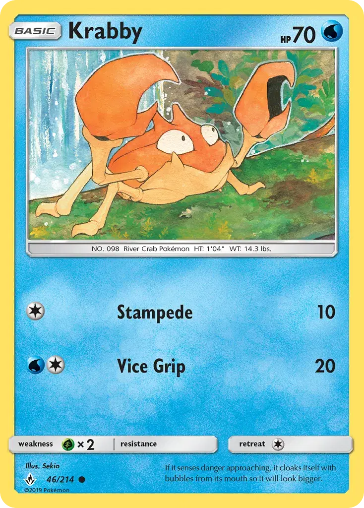 Krabby Unbroken Bonds 46