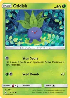 Oddish Unbroken Bonds