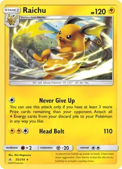 Raichu Unbroken Bonds