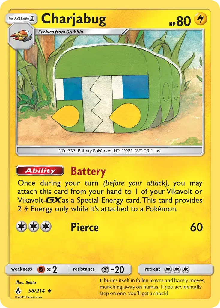Charjabug Unbroken Bonds 58