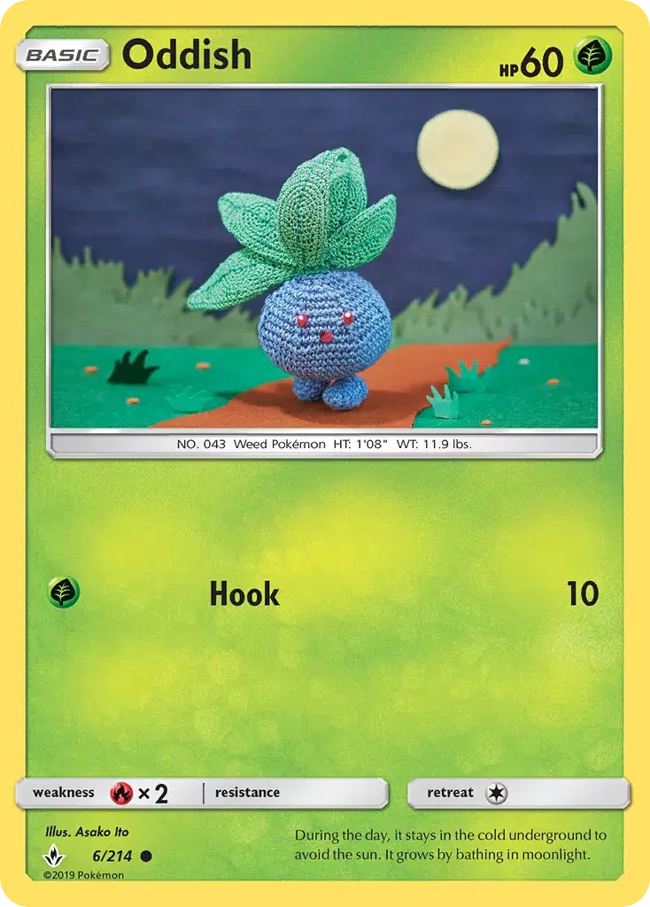 Oddish Unbroken Bonds 6