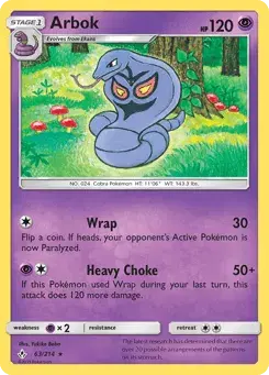 Arbok Unbroken Bonds