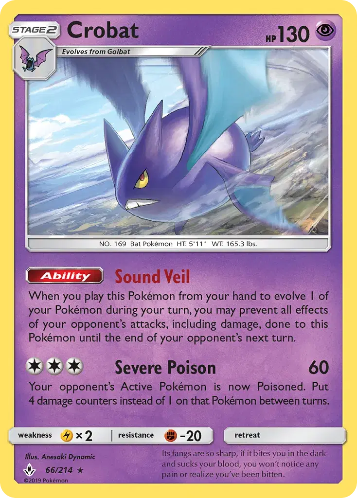 Crobat Unbroken Bonds 66