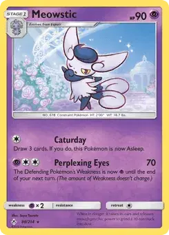 Meowstic Unbroken Bonds
