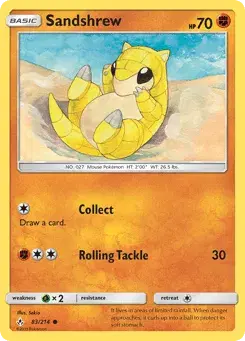 Sandshrew Unbroken Bonds