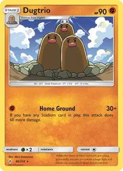 Dugtrio Unbroken Bonds