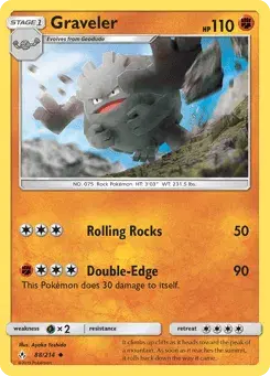 Graveler Unbroken Bonds