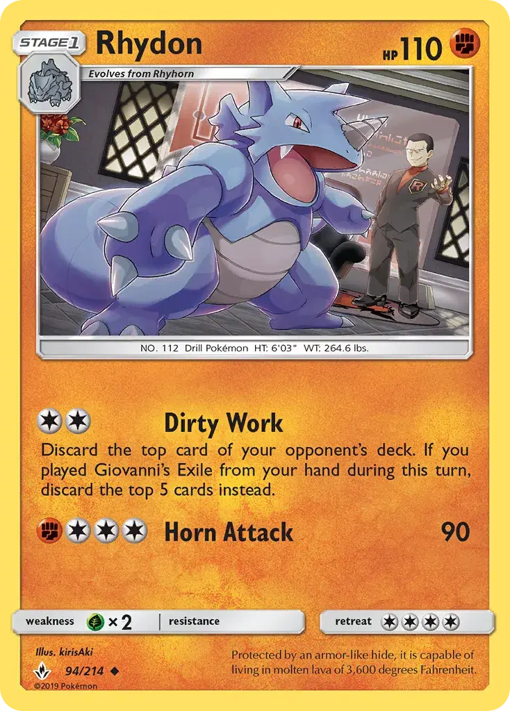 Rhydon Unbroken Bonds 94