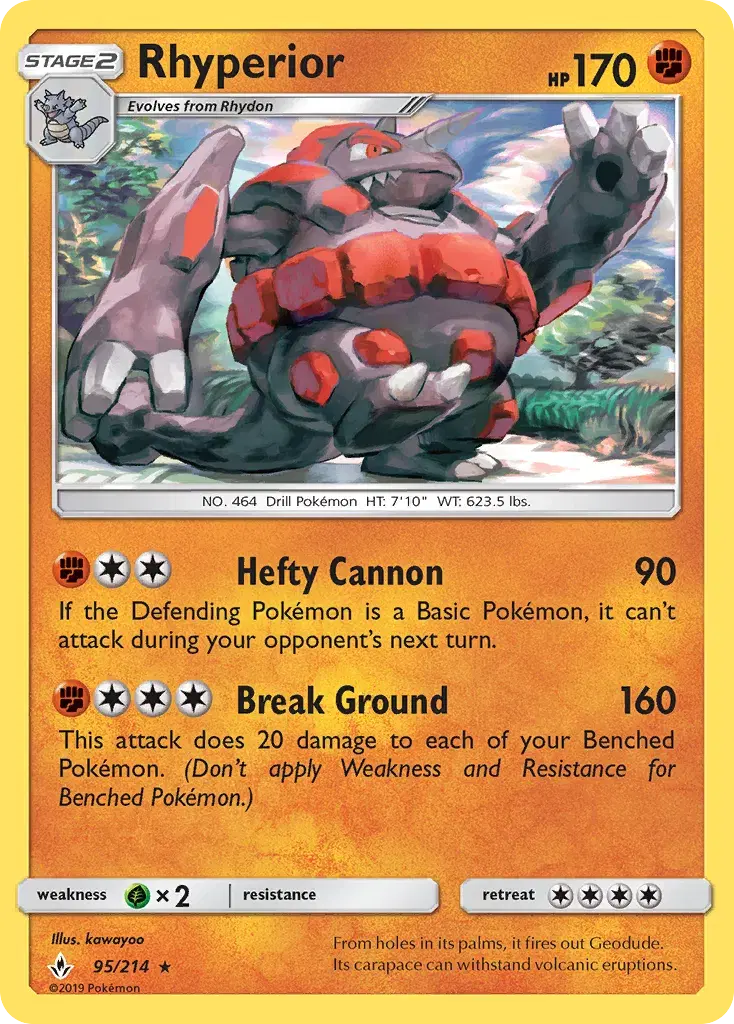 Rhyperior Unbroken Bonds 95