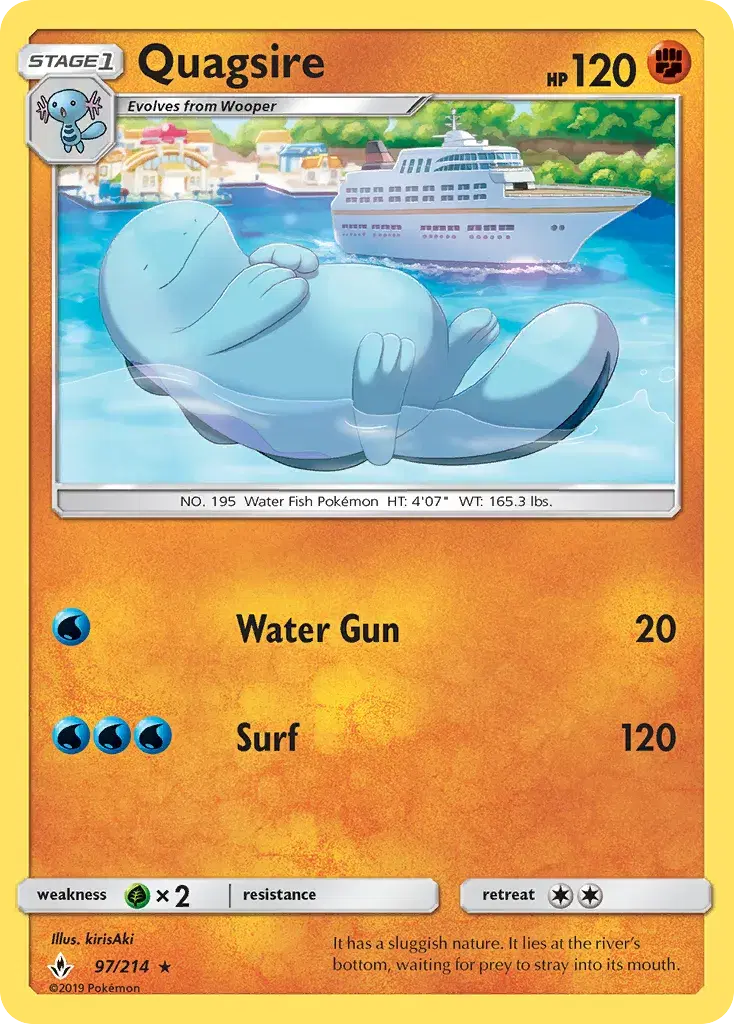 Quagsire Unbroken Bonds 97