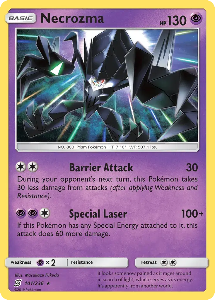 Necrozma Unified Minds 101