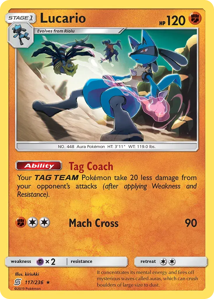 Lucario Unified Minds 117