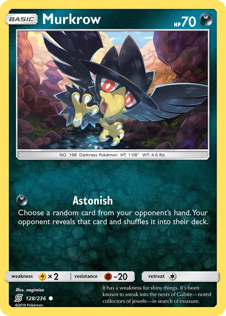Murkrow Unified Minds 128
