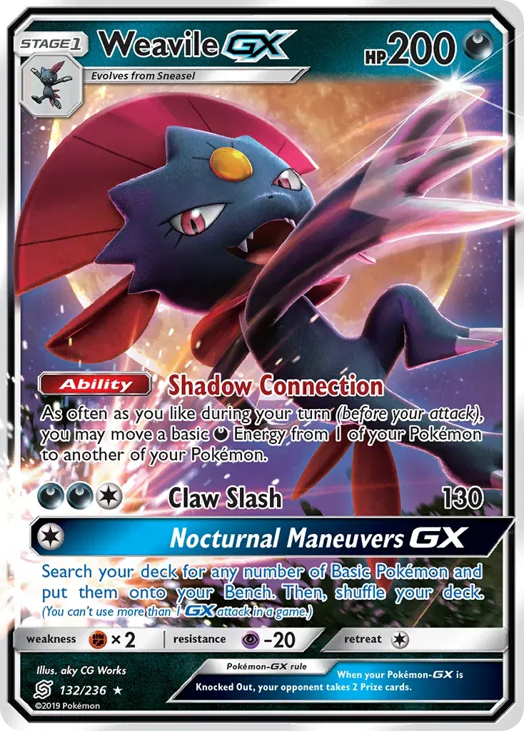 Weavile-GX Unified Minds 132