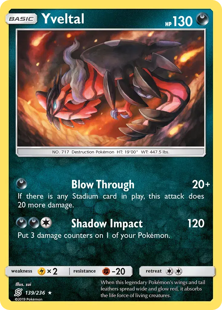 Yveltal Unified Minds 139