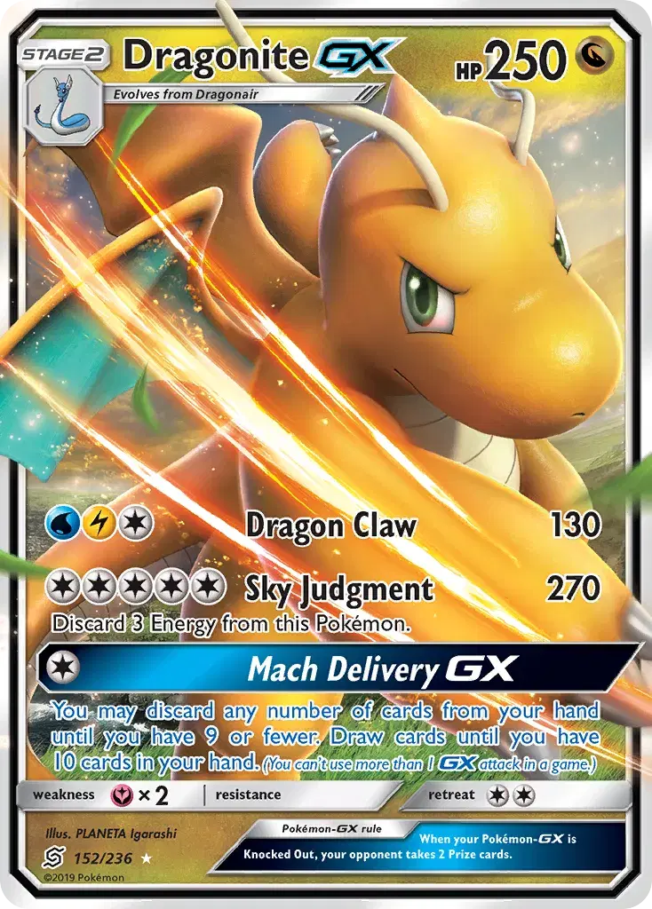 Dragonite-GX Unified Minds 152