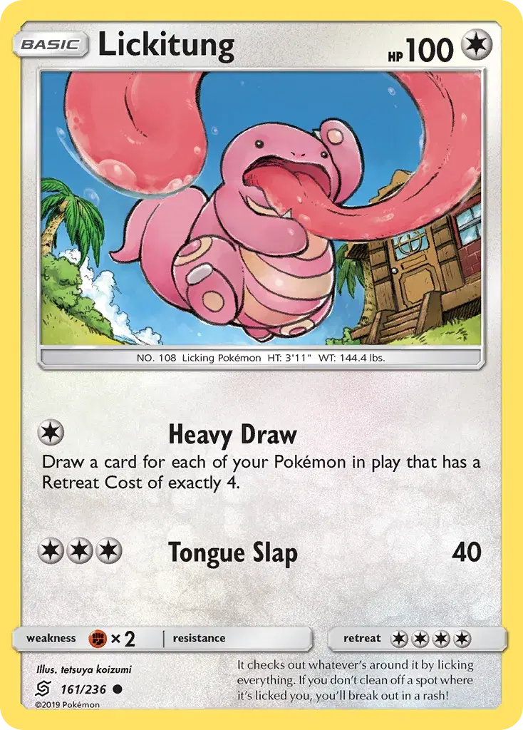 Lickitung Unified Minds 161