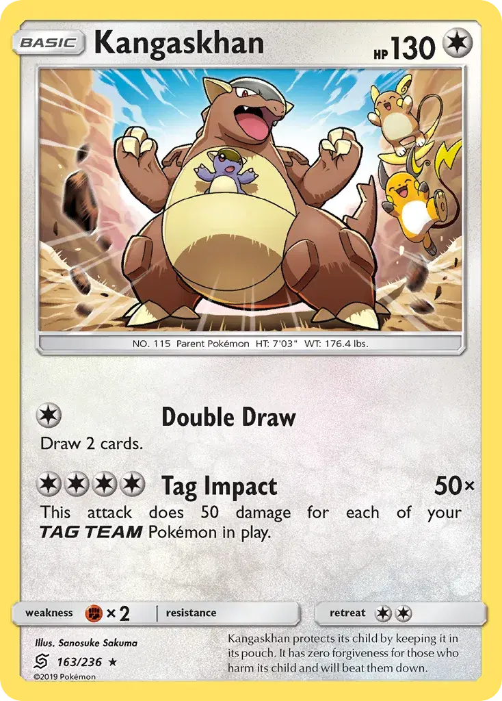 Kangaskhan Unified Minds 163