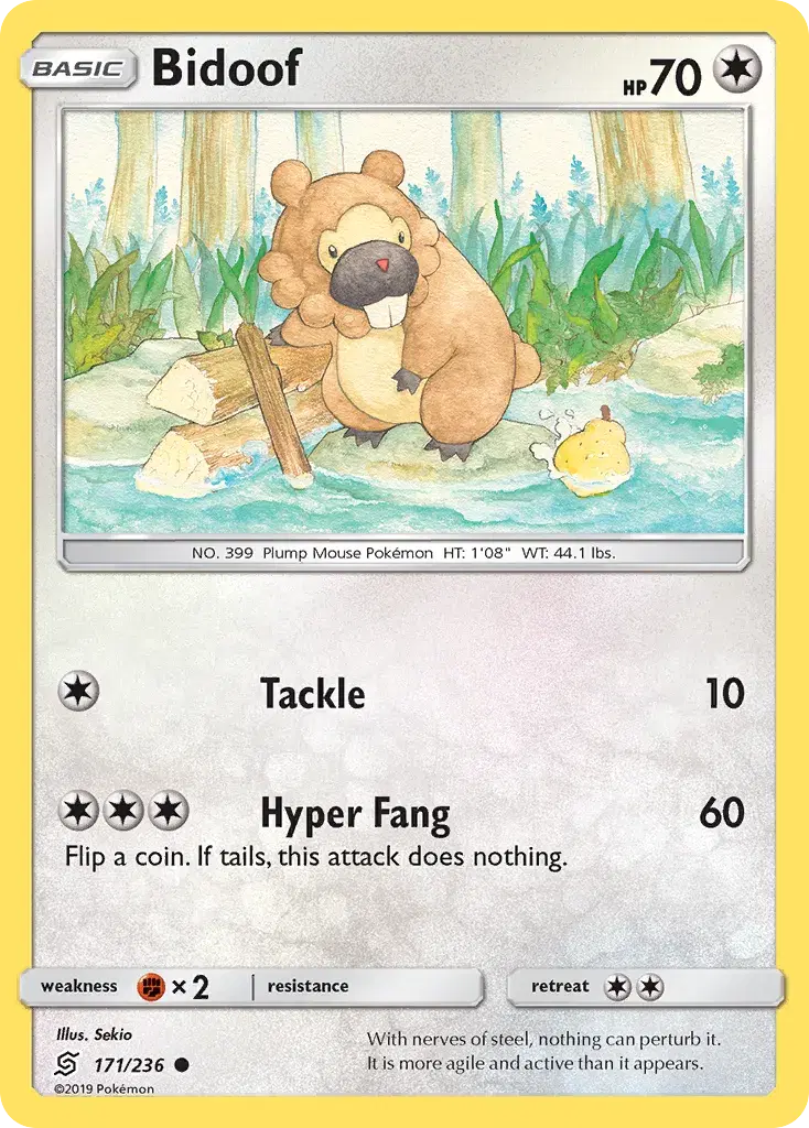 Bidoof Unified Minds 171
