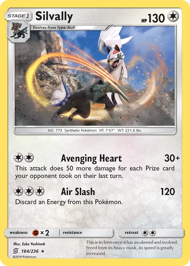 Silvally Unified Minds 184
