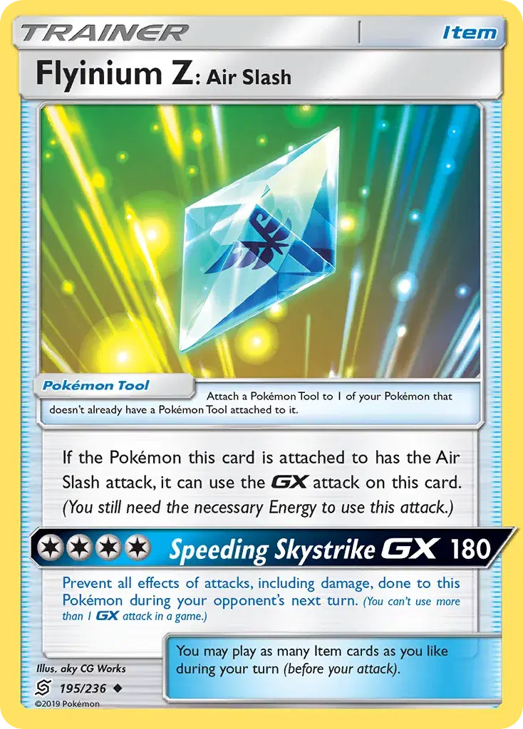 Flyinium Z: Air Slash Unified Minds 195