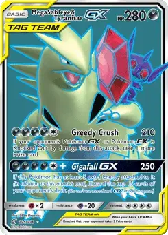 Mega Sableye & Tyranitar-GX Unified Minds