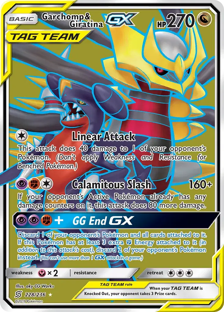 Garchomp & Giratina-GX Unified Minds 228