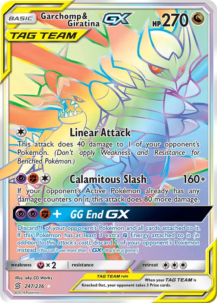 Garchomp & Giratina-GX Unified Minds 247