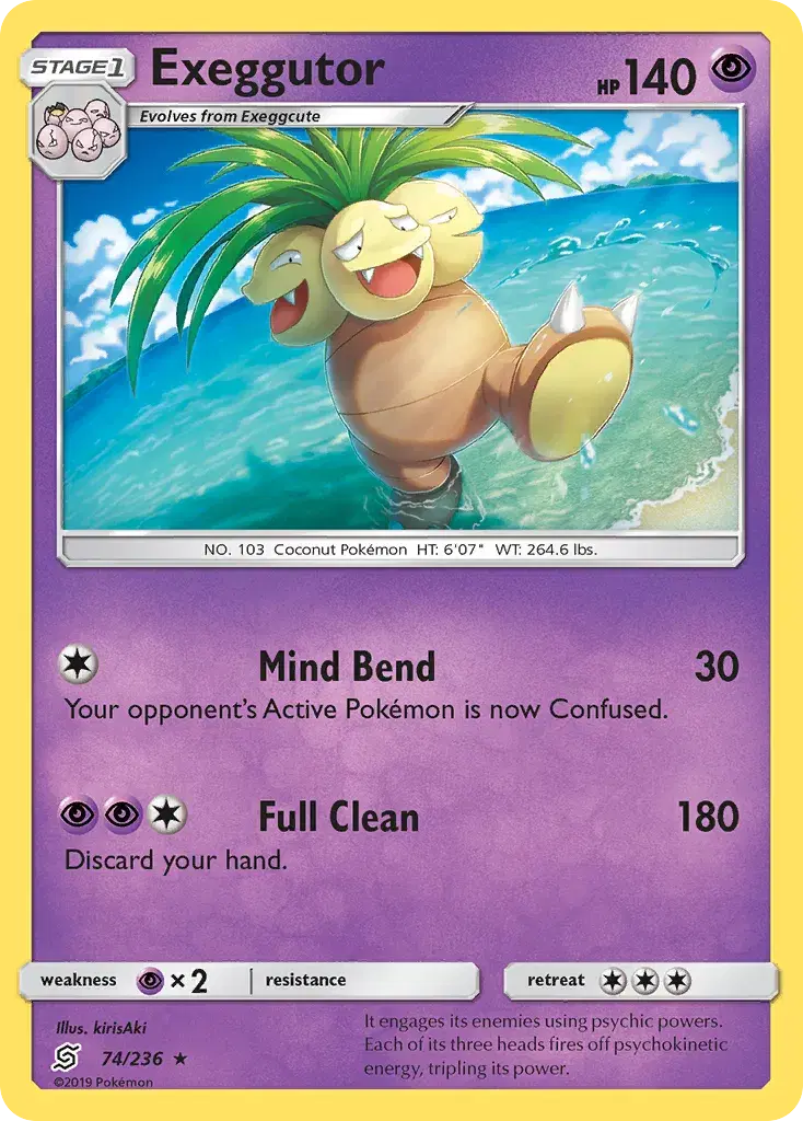 Exeggutor Unified Minds 74