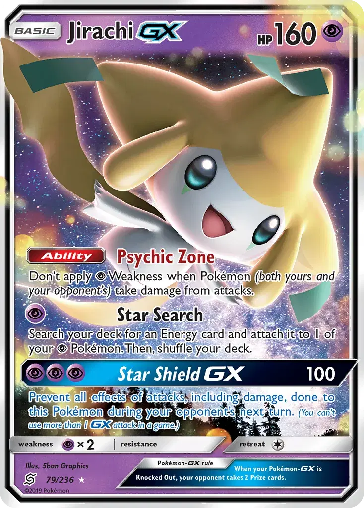 Jirachi-GX Unified Minds 79