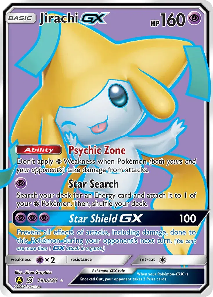 Jirachi-GX Unified Minds 79a