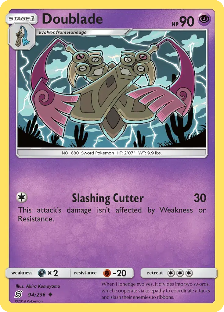 Doublade Unified Minds 94