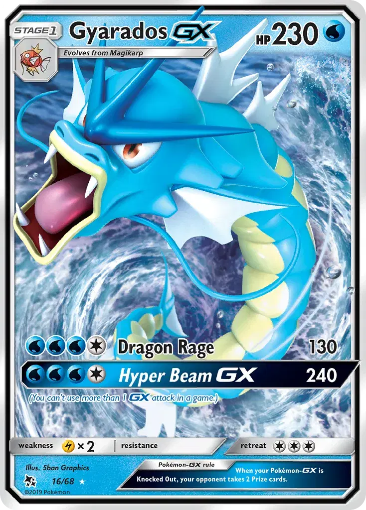 Gyarados-GX Hidden Fates 16