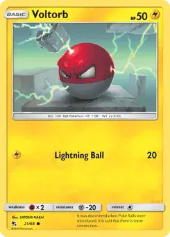 Voltorb Hidden Fates