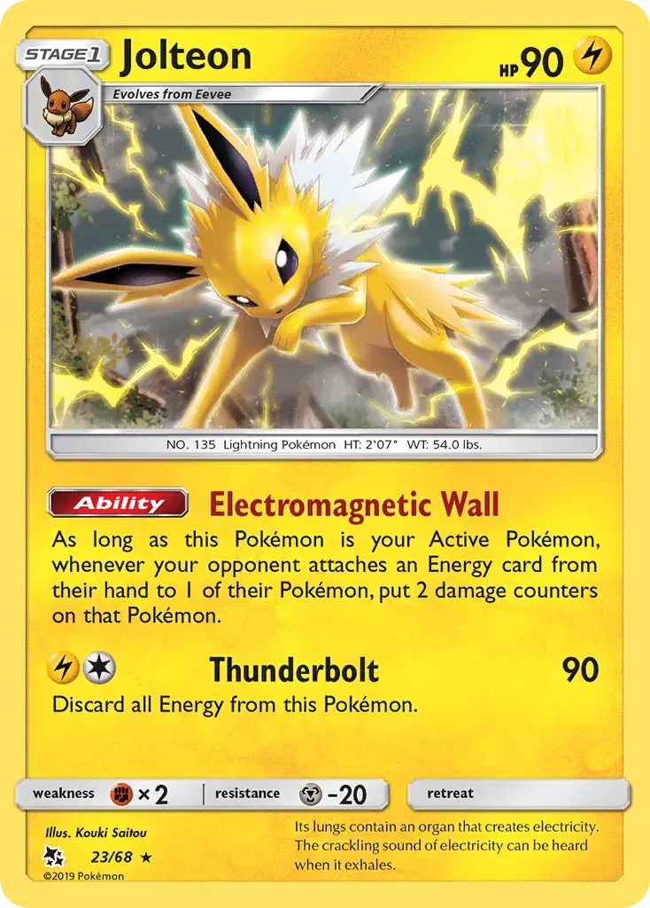 Jolteon Hidden Fates 23