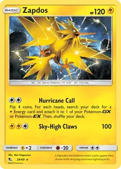 Zapdos Hidden Fates