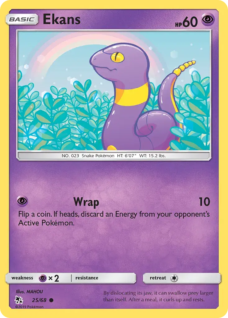 Ekans Hidden Fates 25