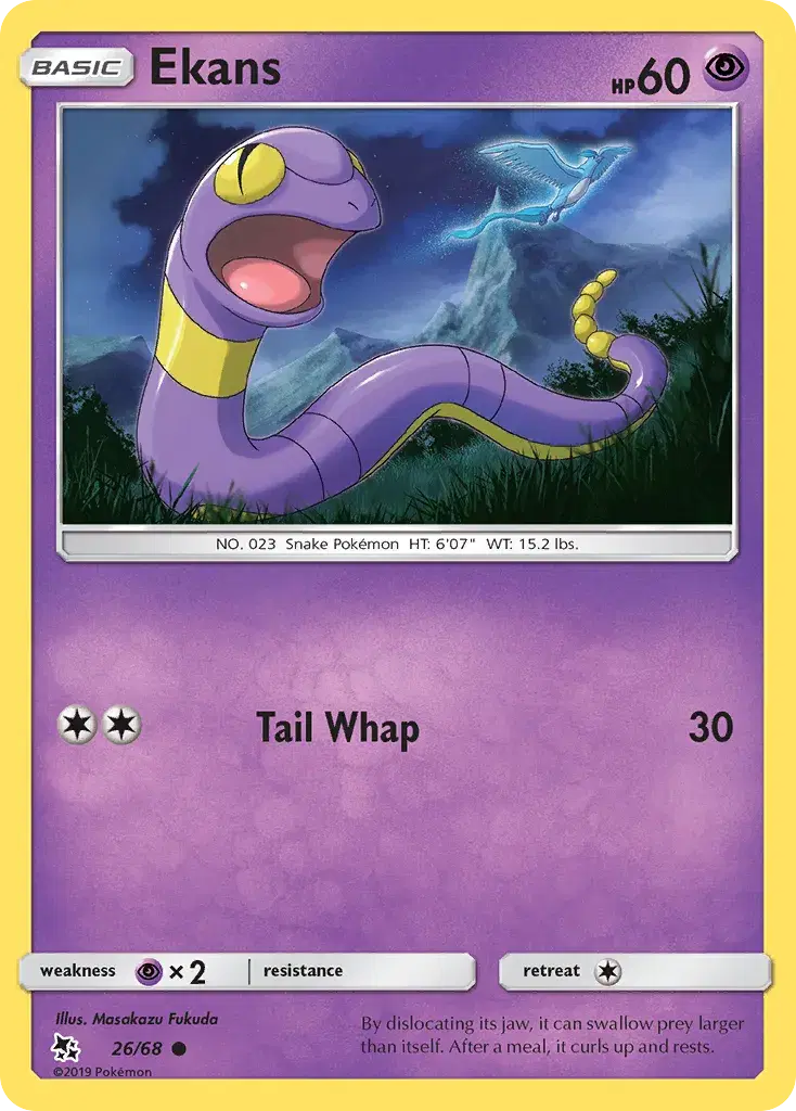 Ekans Hidden Fates 26