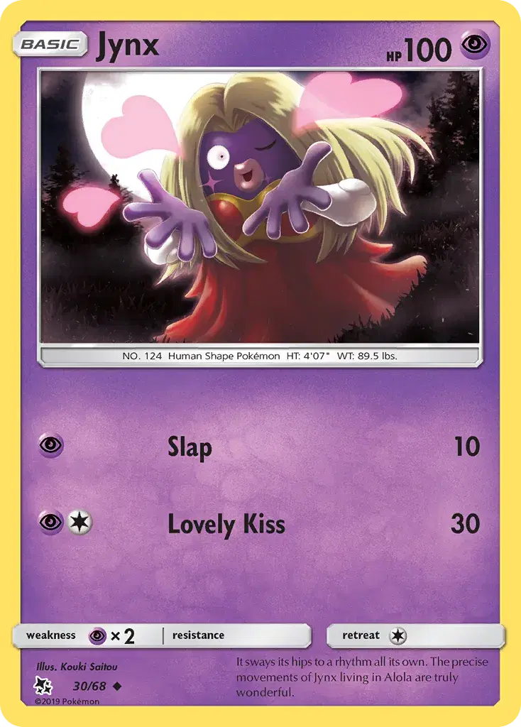 Jynx Hidden Fates 30