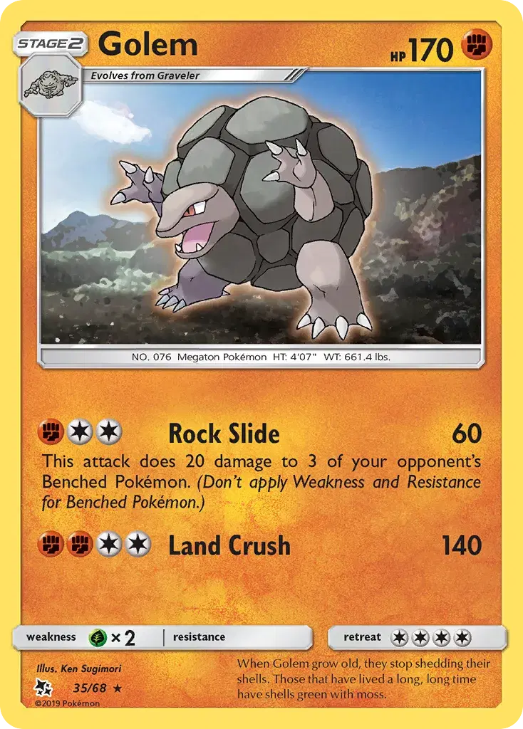 Golem Hidden Fates 35