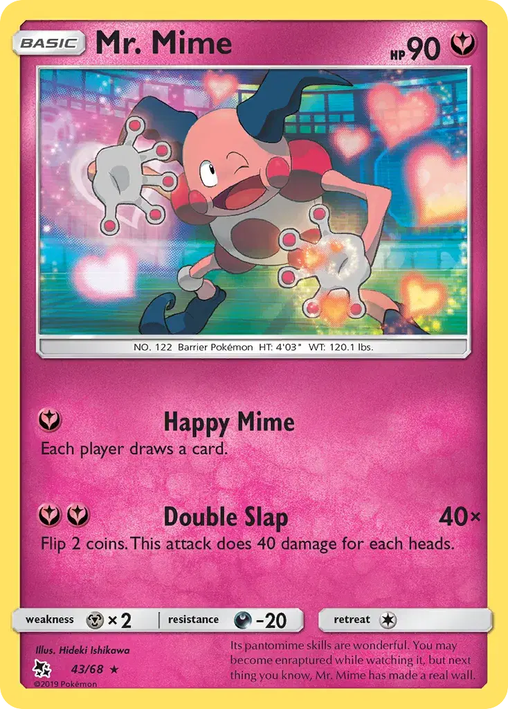 Mr. Mime Hidden Fates 43