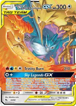 Moltres & Zapdos & Articuno-GX Hidden Fates