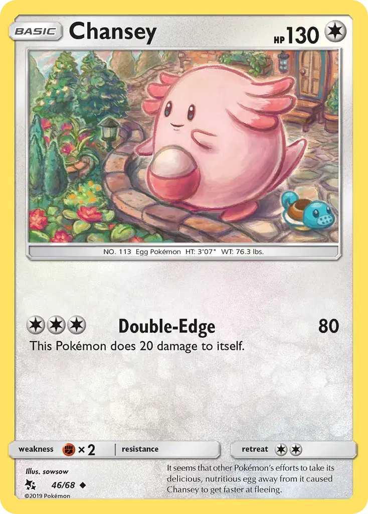 Chansey Hidden Fates 46