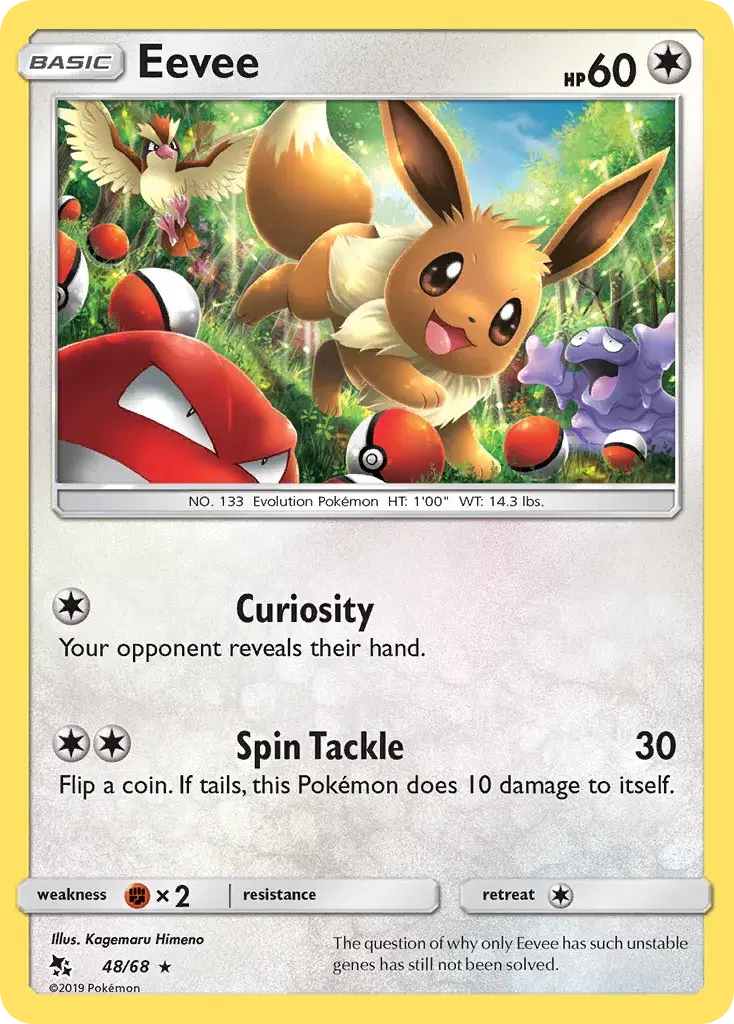 Eevee Hidden Fates 48